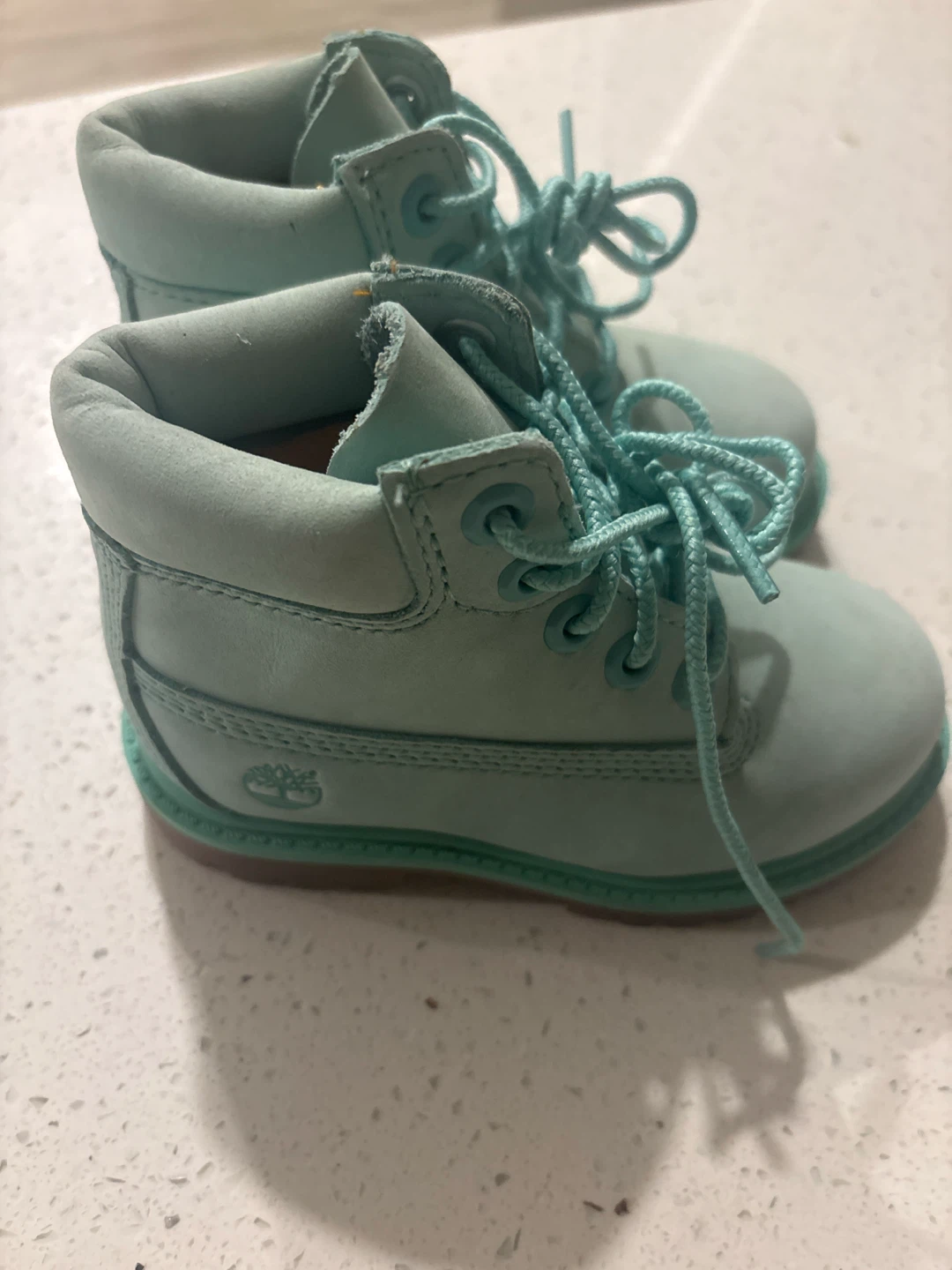 Timberland Toddler Boots Mint Green size 8c - photo 3