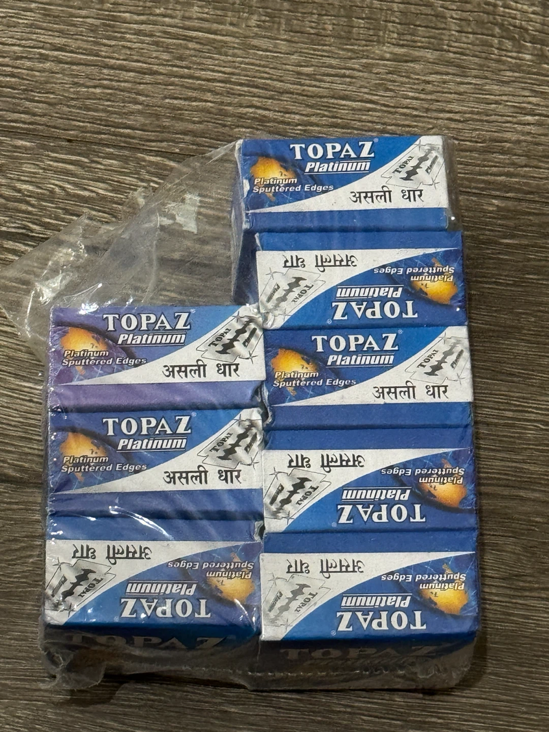 Topaz Platinum Razor Blades - Wholesale Pack