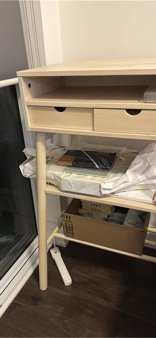 IKEA NORDKISA Bamboo Dressing Table - photo 2