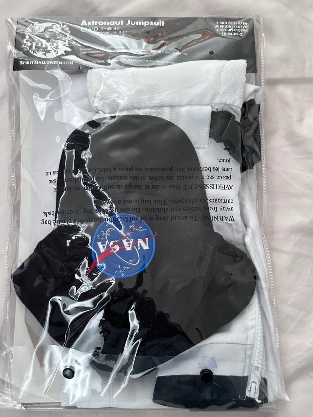 Spirit Halloween Child Astronaut Jumpsuit and Hat - photo 2