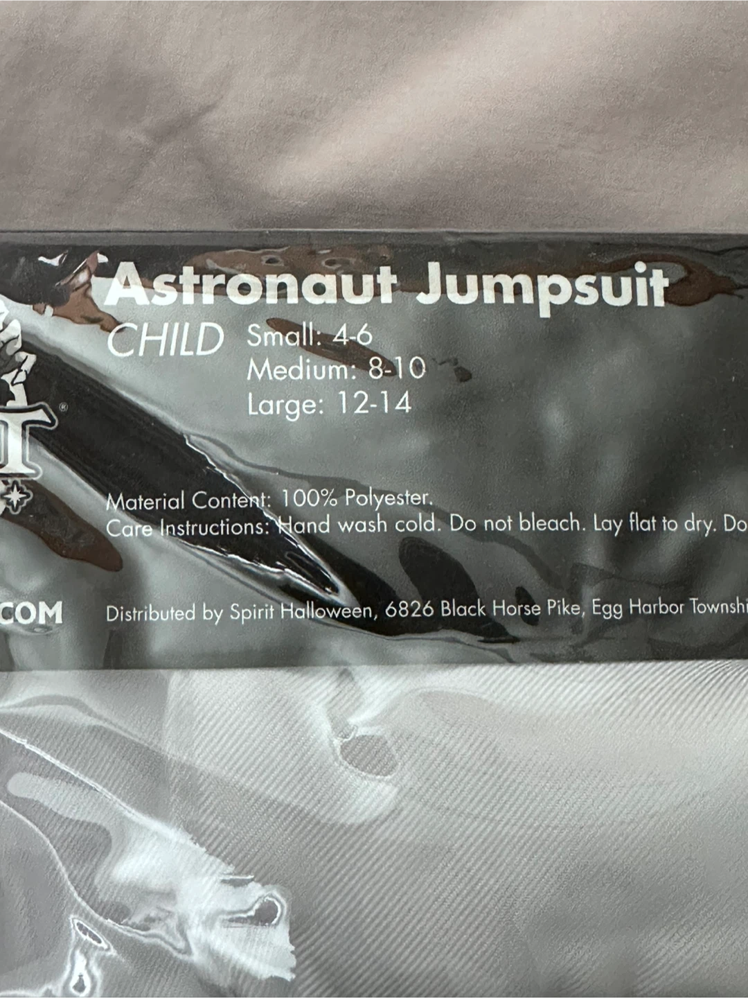 Spirit Halloween Child Astronaut Jumpsuit and Hat - photo 3