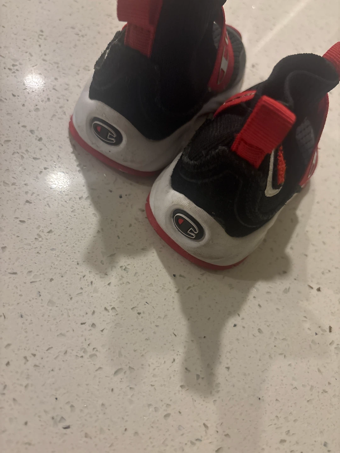 Champion Black and Red Toddler Sneakers - photo 2