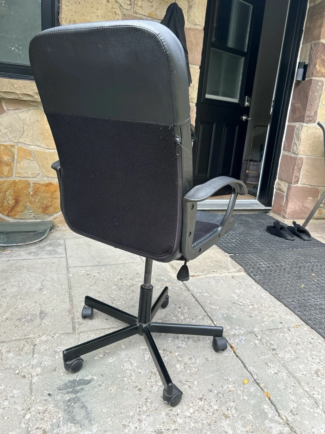 Black Office Desk Chair - photo 2