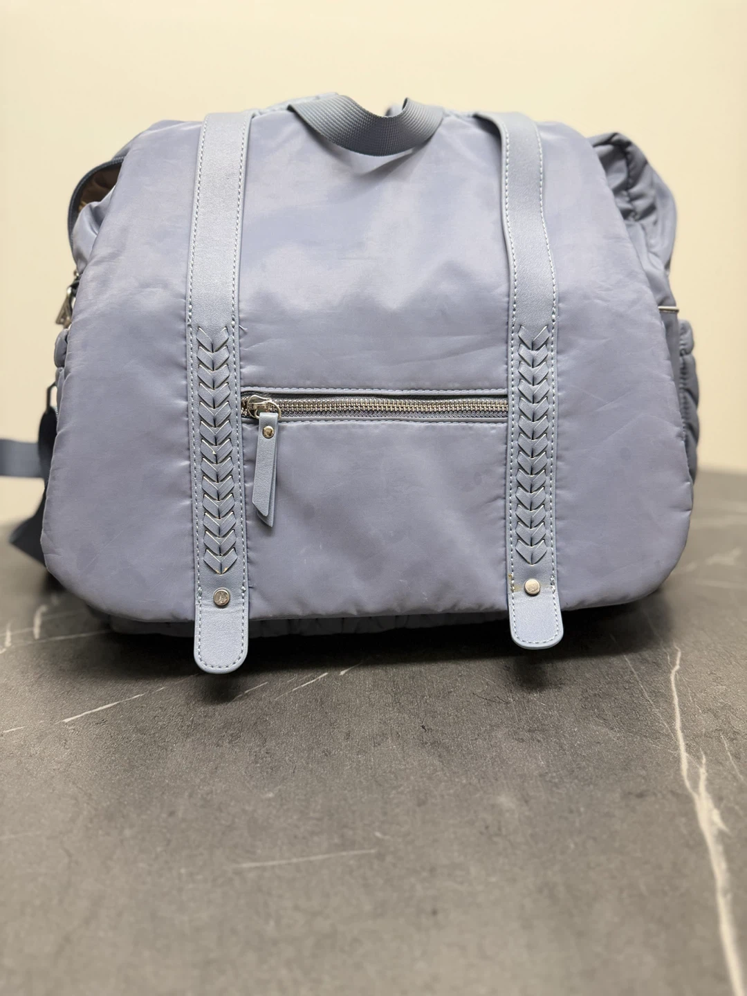 Baby diaper bag blue