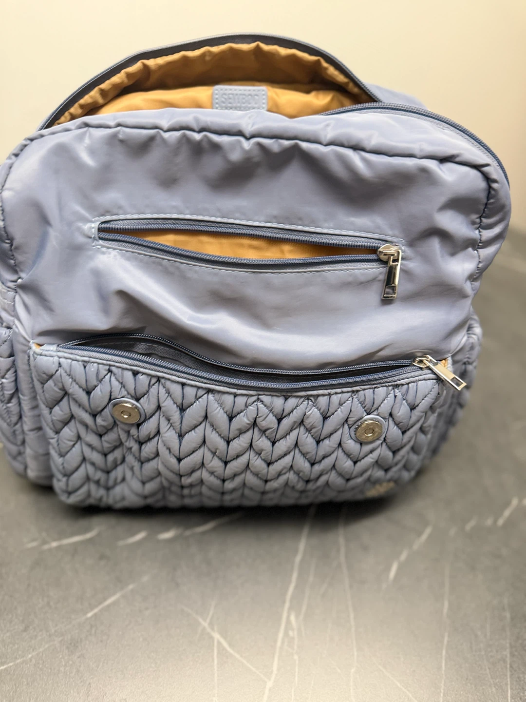 Baby diaper bag blue - photo 4