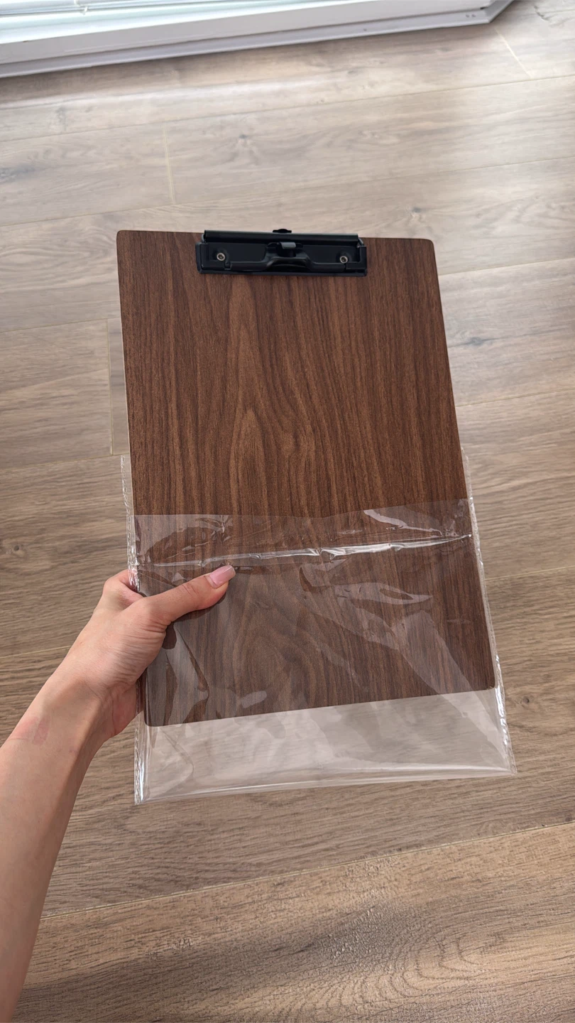 Wood Grain Clipboard