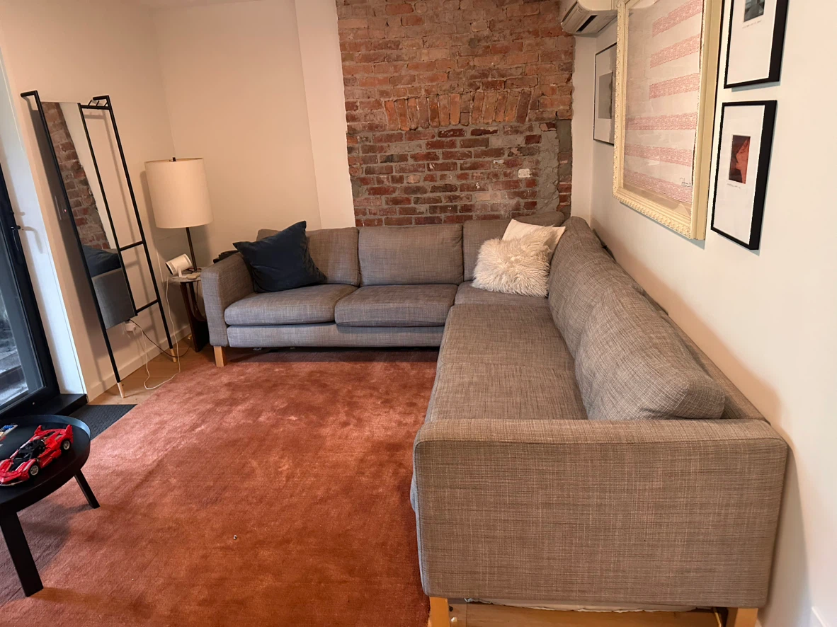 L-shaped sectional sofa