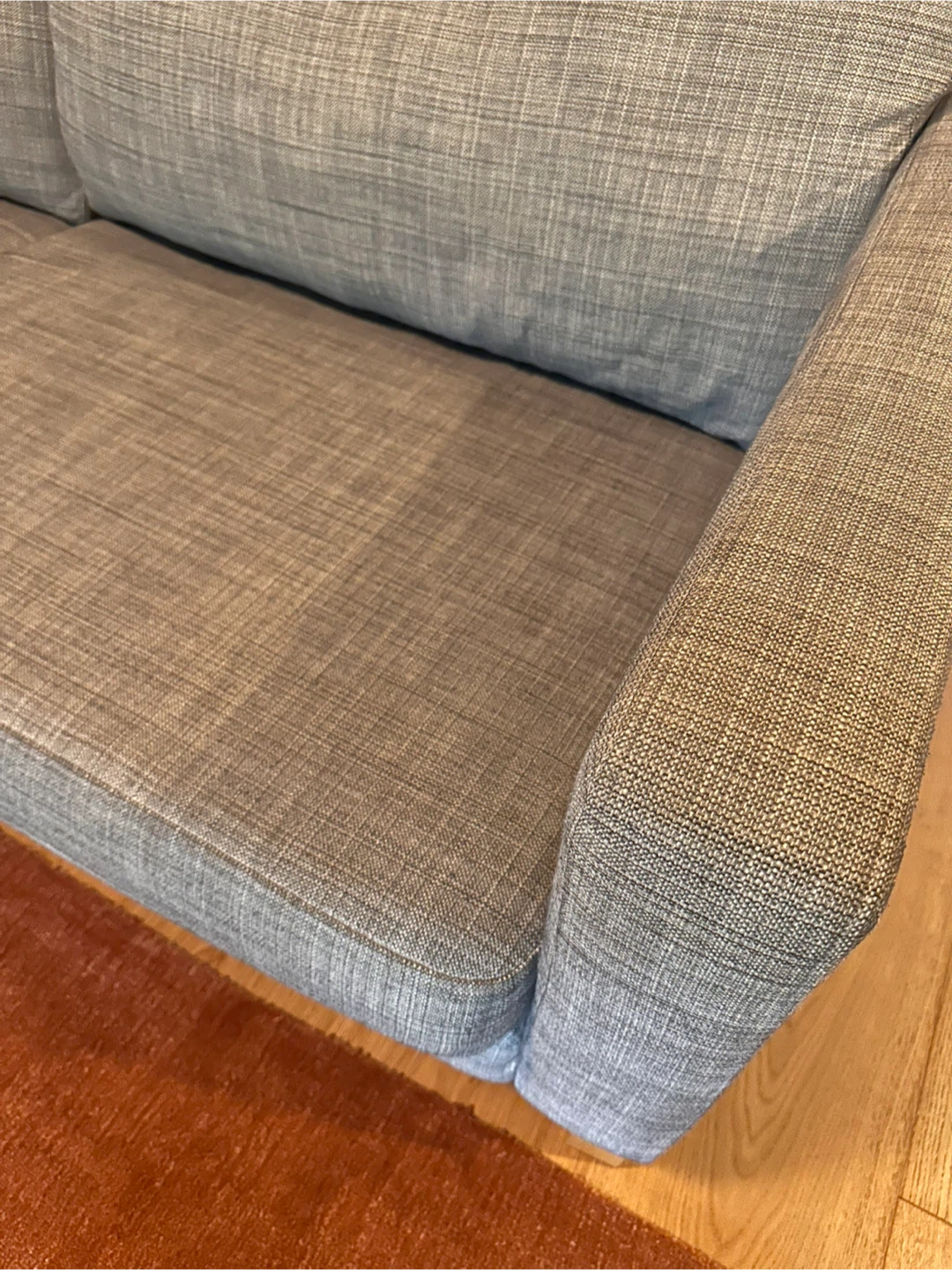 L-shaped sectional sofa - photo 3