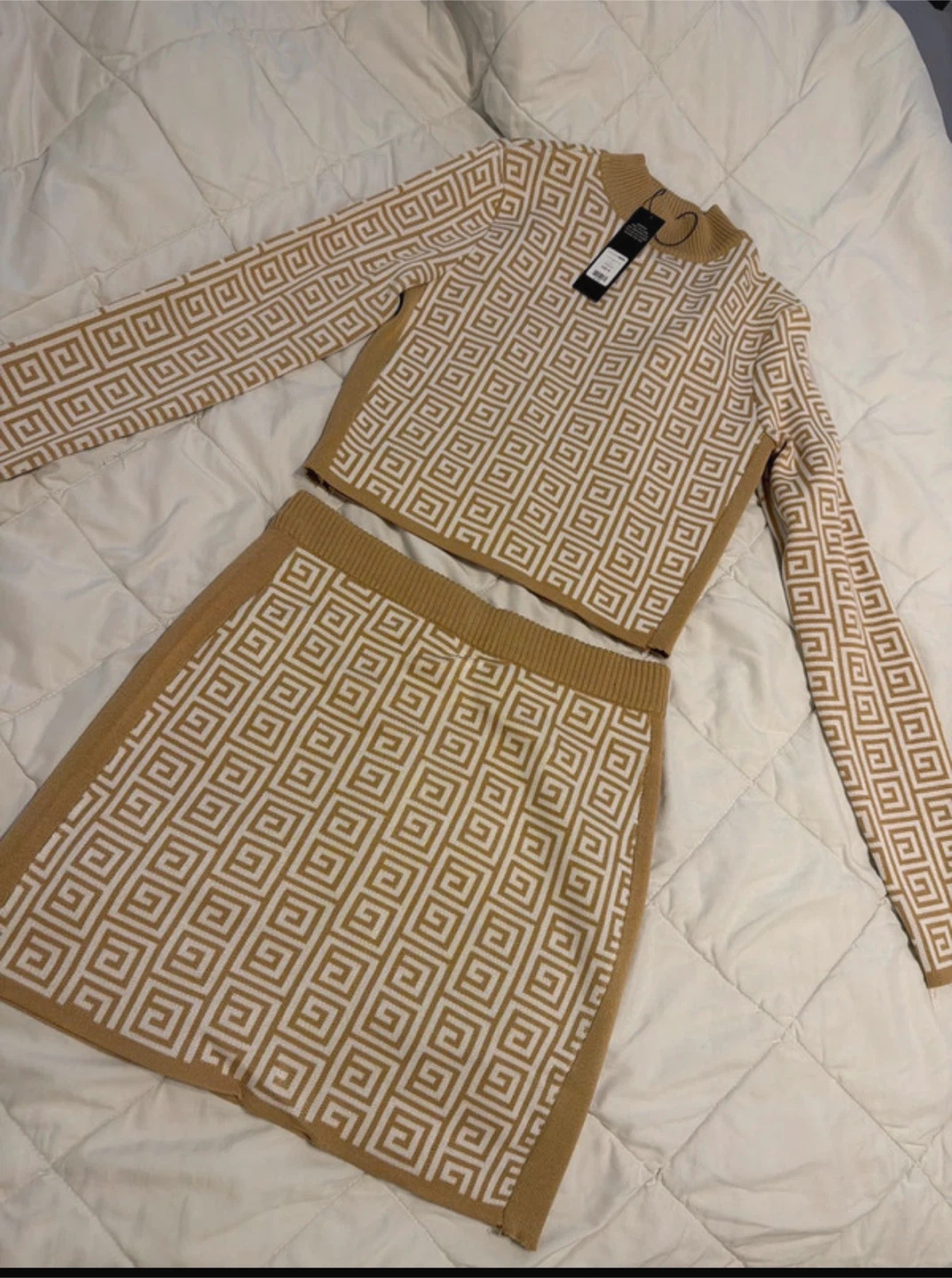 Fashion Nova Two-Piece Knit Set