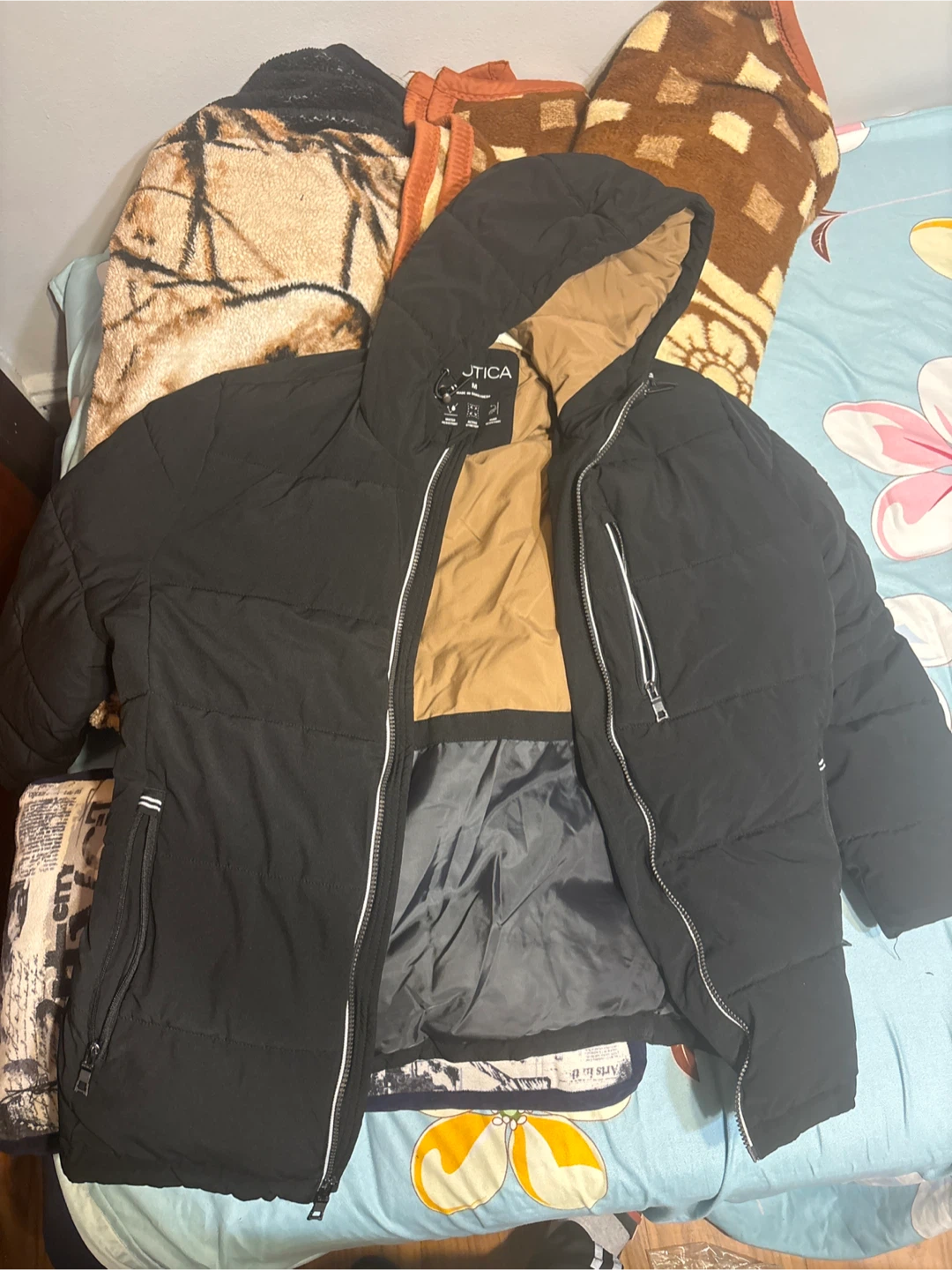 Nautica N83 Puffer Jacket - Black - photo 2