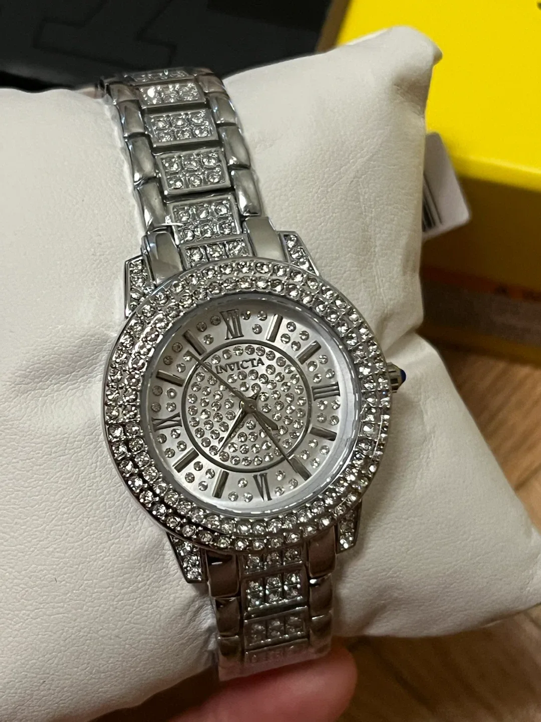 Invicta Wildflower 69427 Silver Crystal 32mm Watch NWT - photo 4