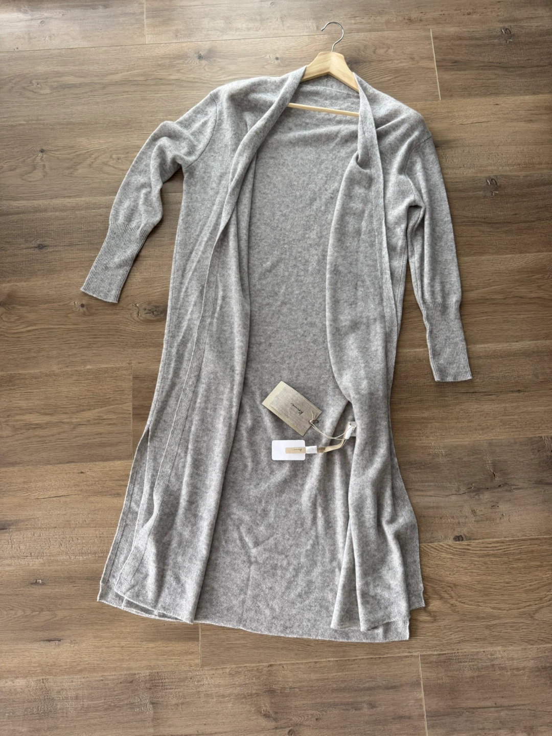 Brand New Luxury 100% Cashmere Long Cardigan