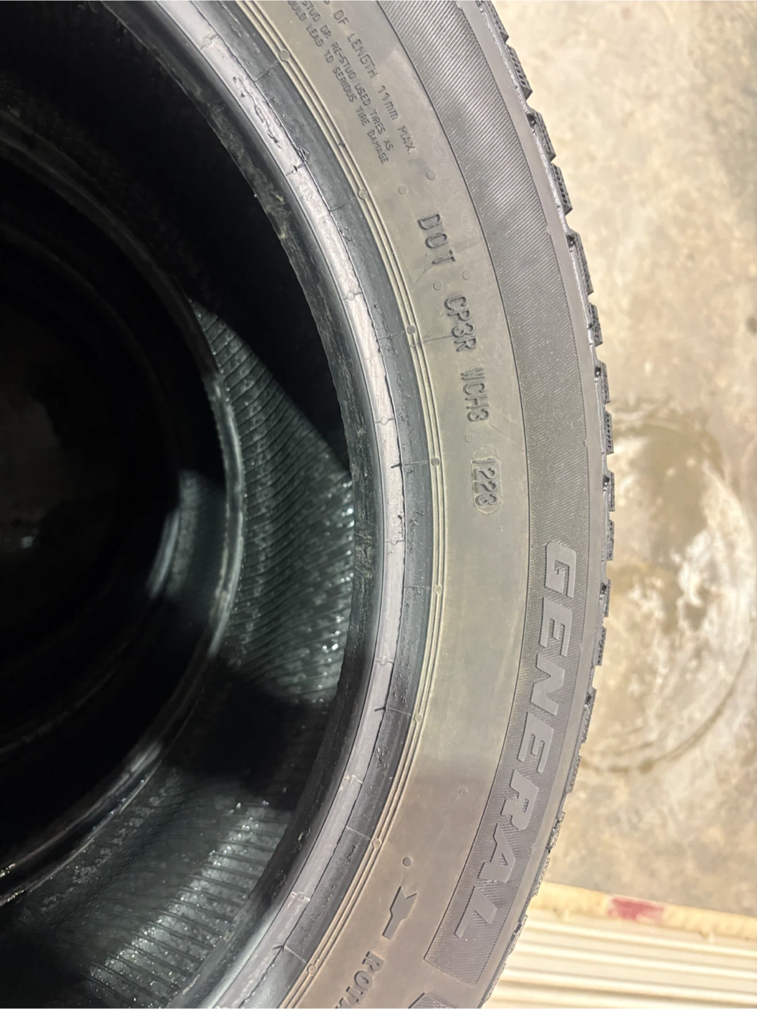 Set of 4 General Altimax Arctic 12 Winter Tires - photo 4
