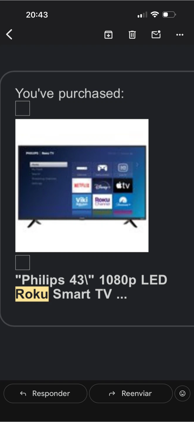 Philips 43 inch 1080p Roku Smart TV - photo 4