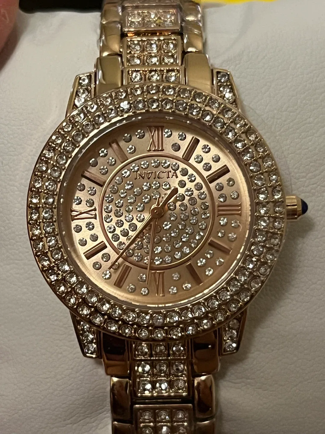 Invicta Wildflower 69426 Rose Gold Crystal 32mm Watch NWT - photo 5