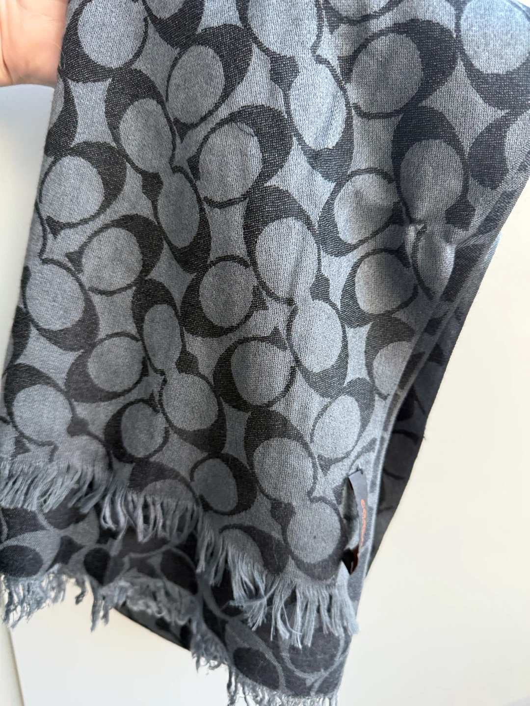 Coach Signature Print Scarf - photo 2