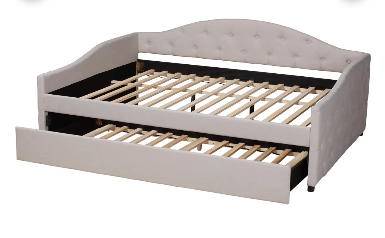 Queen Daybed with Trundle (Gray) - photo 2