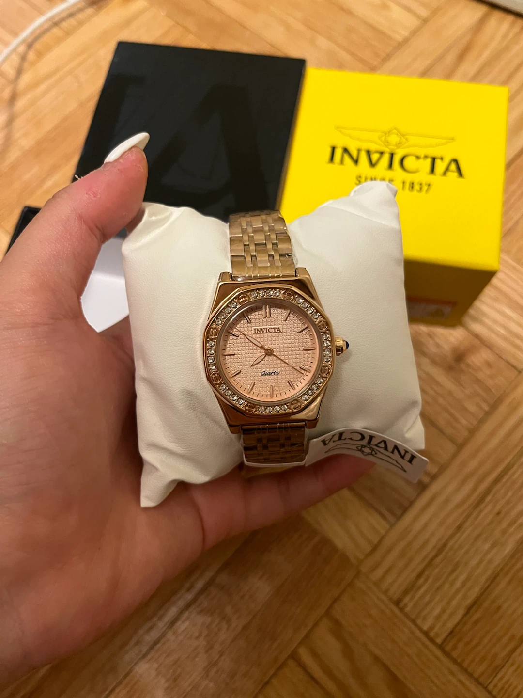 Invicta Wildflower 69370 Rose Gold Crystal Watch 33mm NWT - photo 2