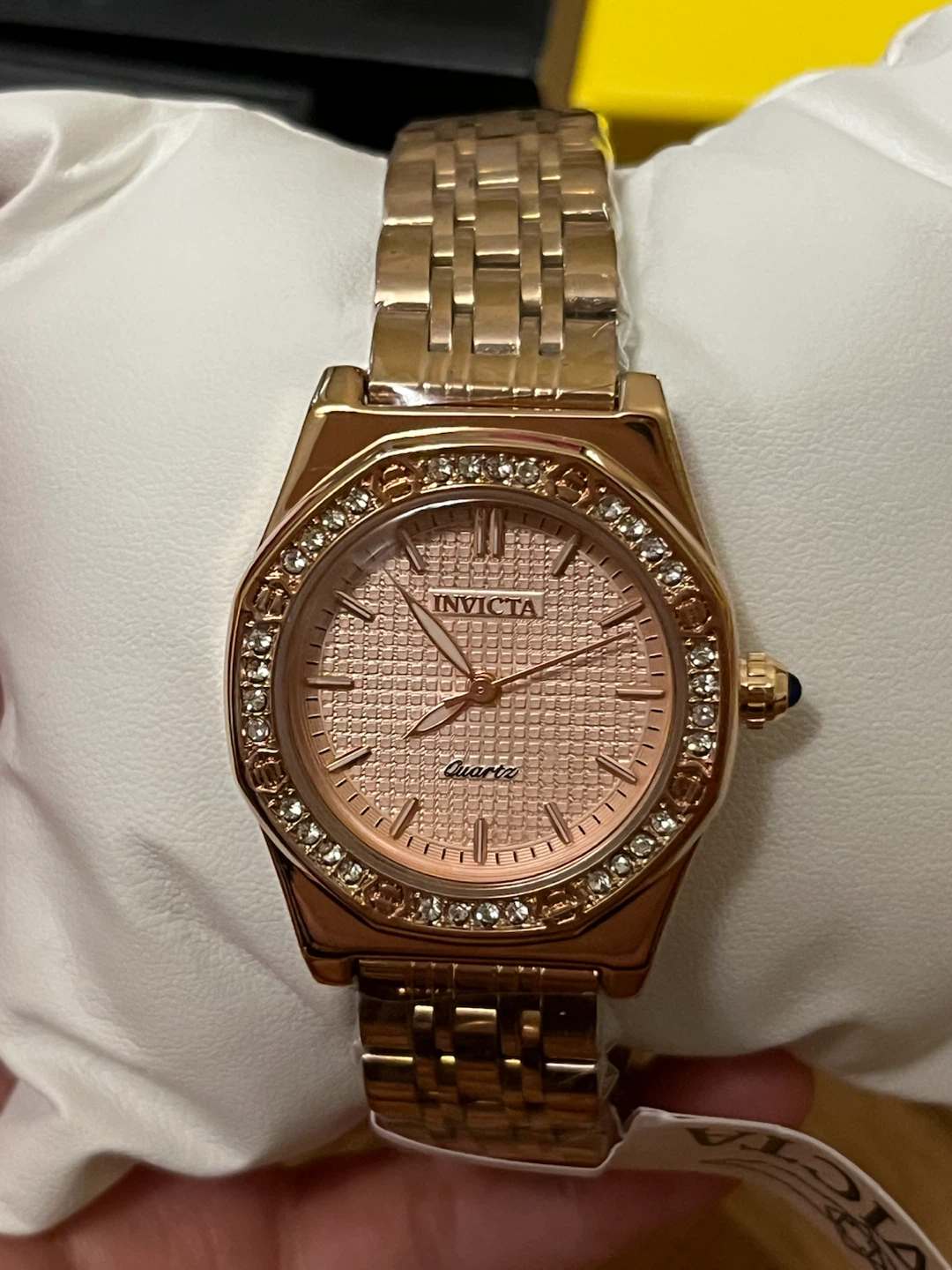 Invicta Wildflower 69370 Rose Gold Crystal Watch 33mm NWT - photo 4