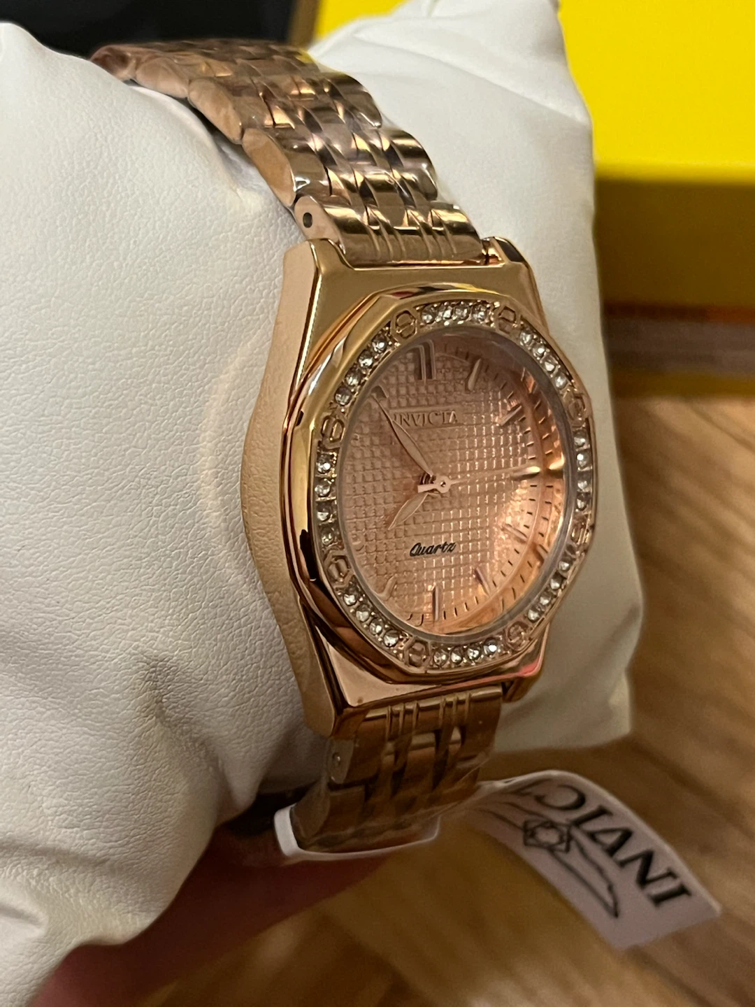 Invicta Wildflower 69370 Rose Gold Crystal Watch 33mm NWT - photo 5