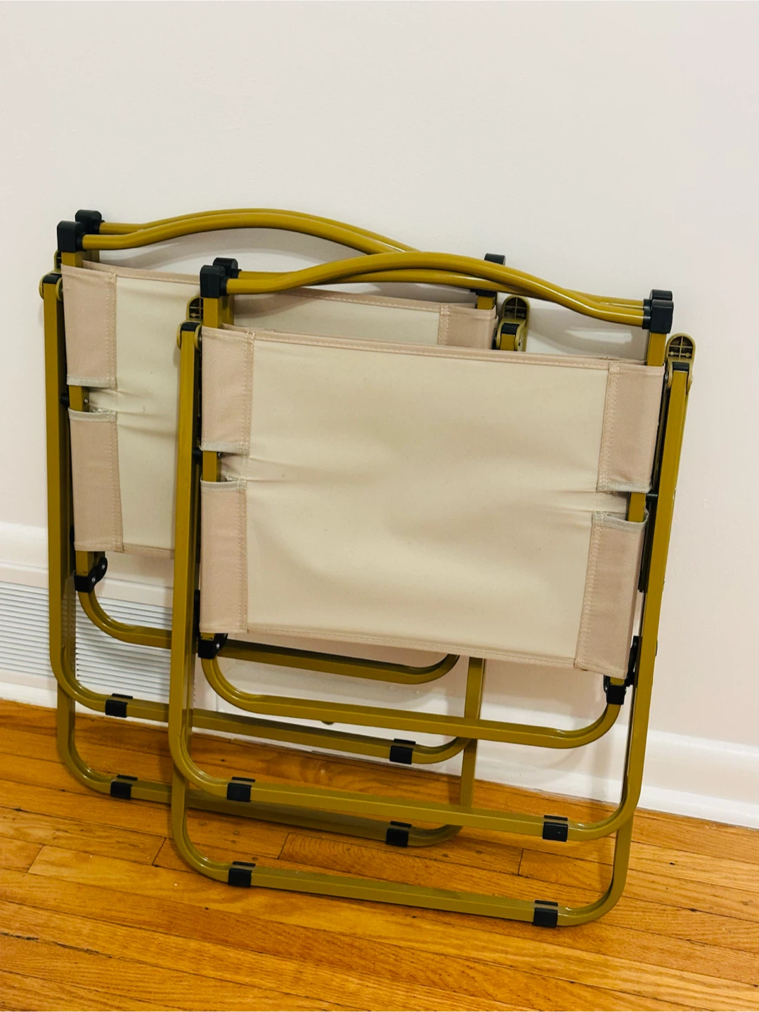 Set of Two Folding Camping Chairs