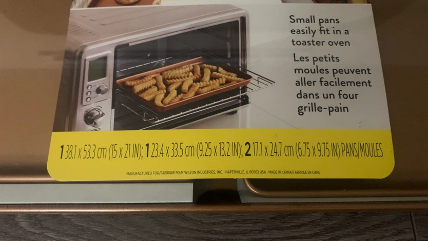 Wilton 4-Piece Bakeware Set - Gold - photo 2