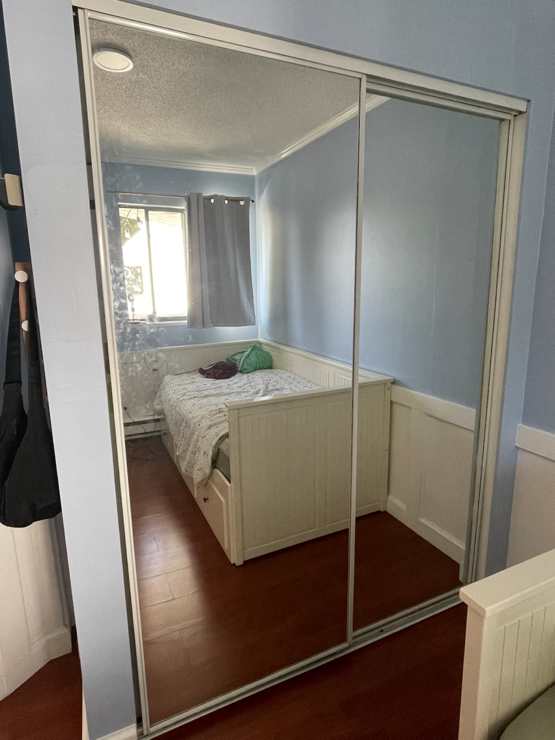 Sliding Mirrored Closet Doors
