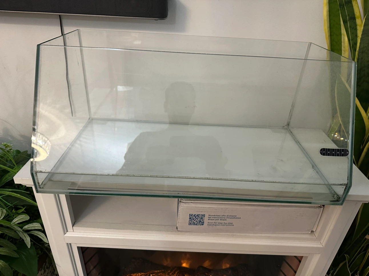 Glass Terrarium Tank with lid - photo 3