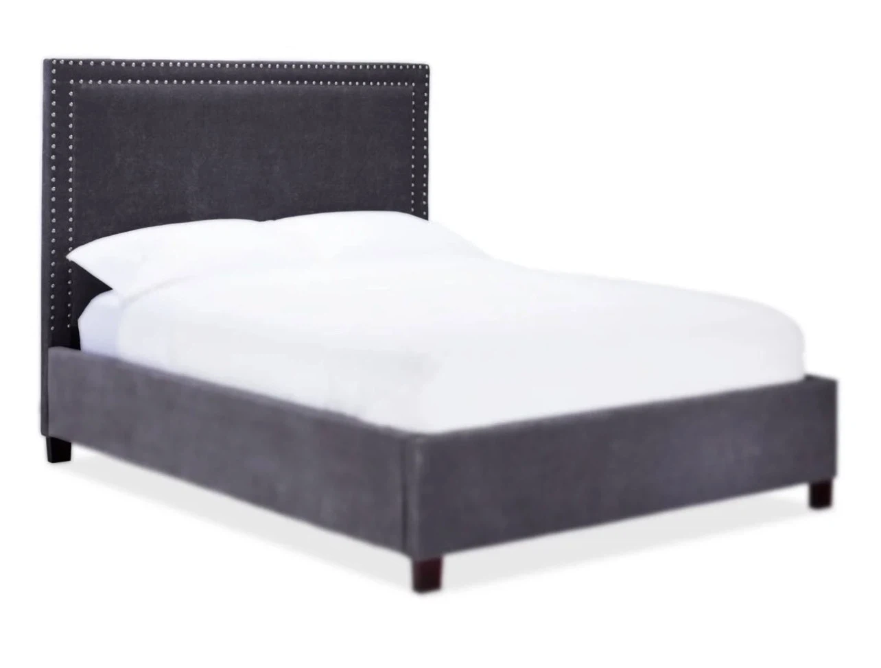 Queen Bed (Charcoal)
