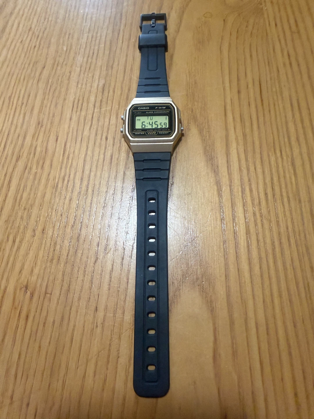 Casio F-91W Gold Tone Digital Watch - photo 4