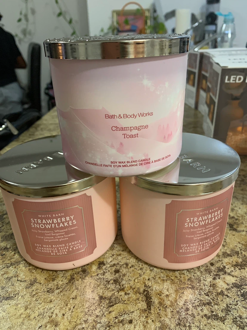 3 Bath & Body Works Candles