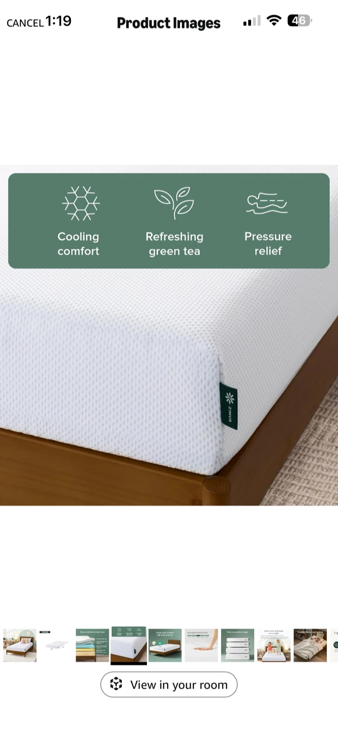 Mattress - Queen size 10” - photo 2