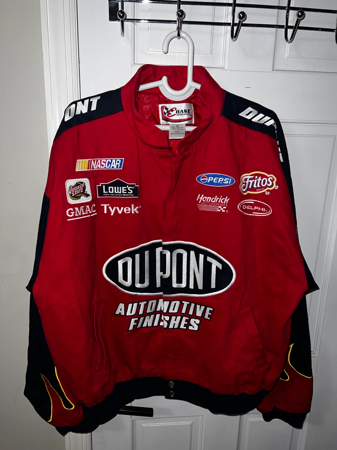 Chase Authentics DuPont NASCAR Racing Jacket XL