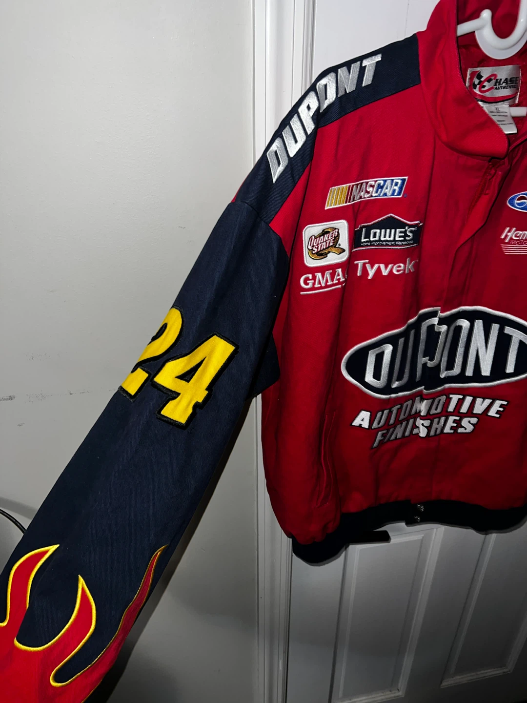 Chase Authentics DuPont NASCAR Racing Jacket XL - photo 2