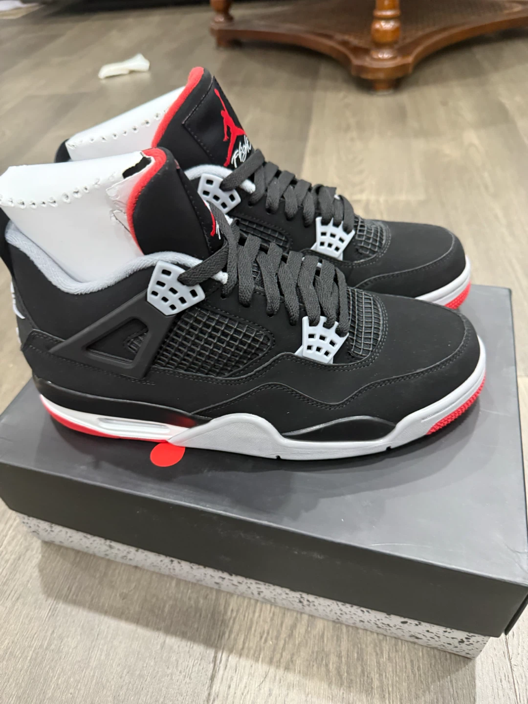 Jordan 4 Bred (2019) - photo 5
