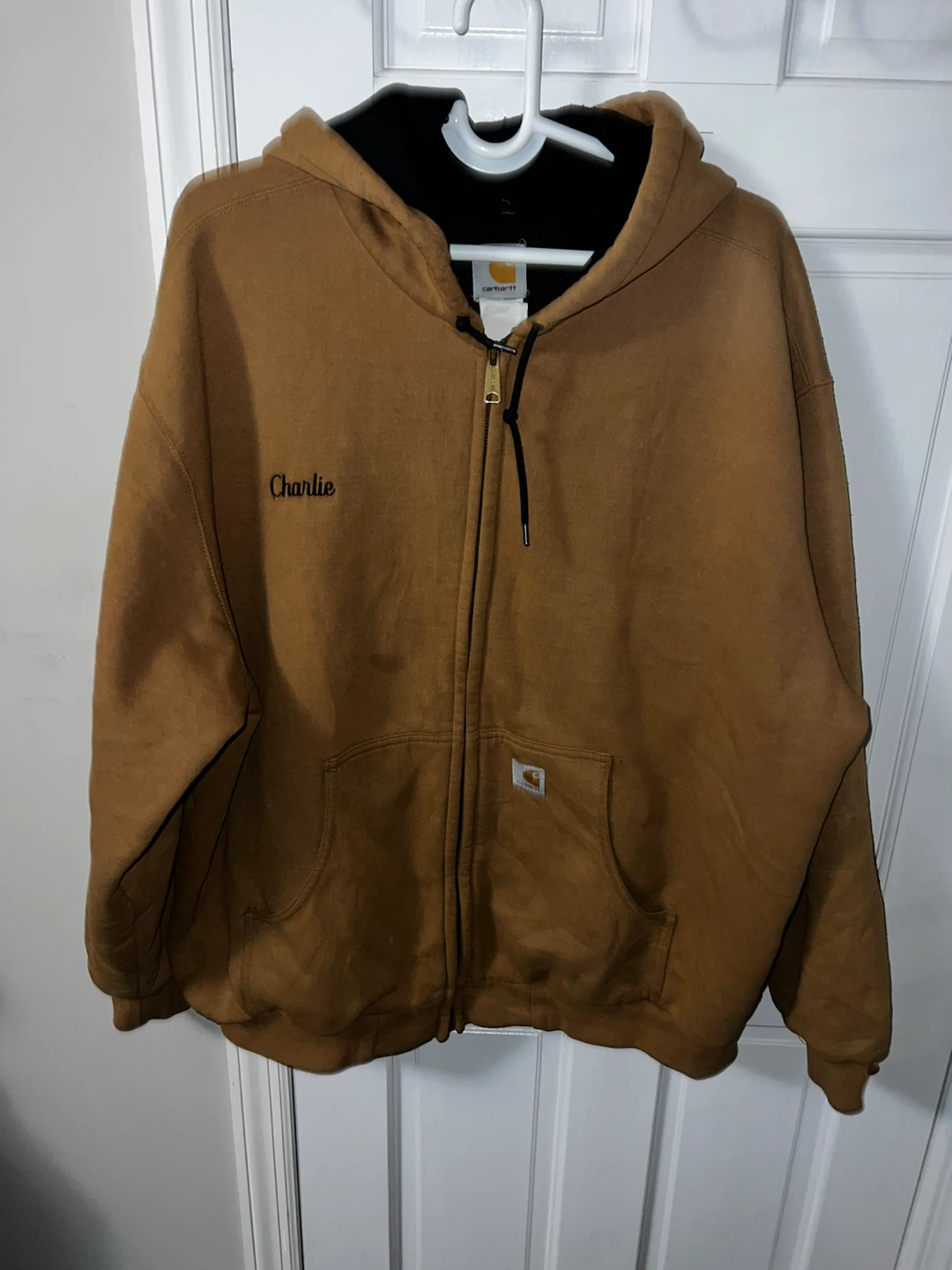 Carhartt Thermal-Lined Zip-Up Hoodie