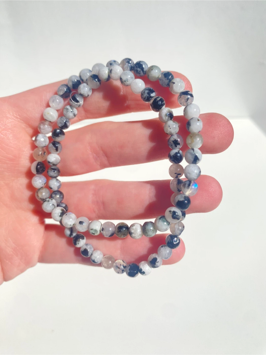 Rainbow Moonstone bracelet - photo 2