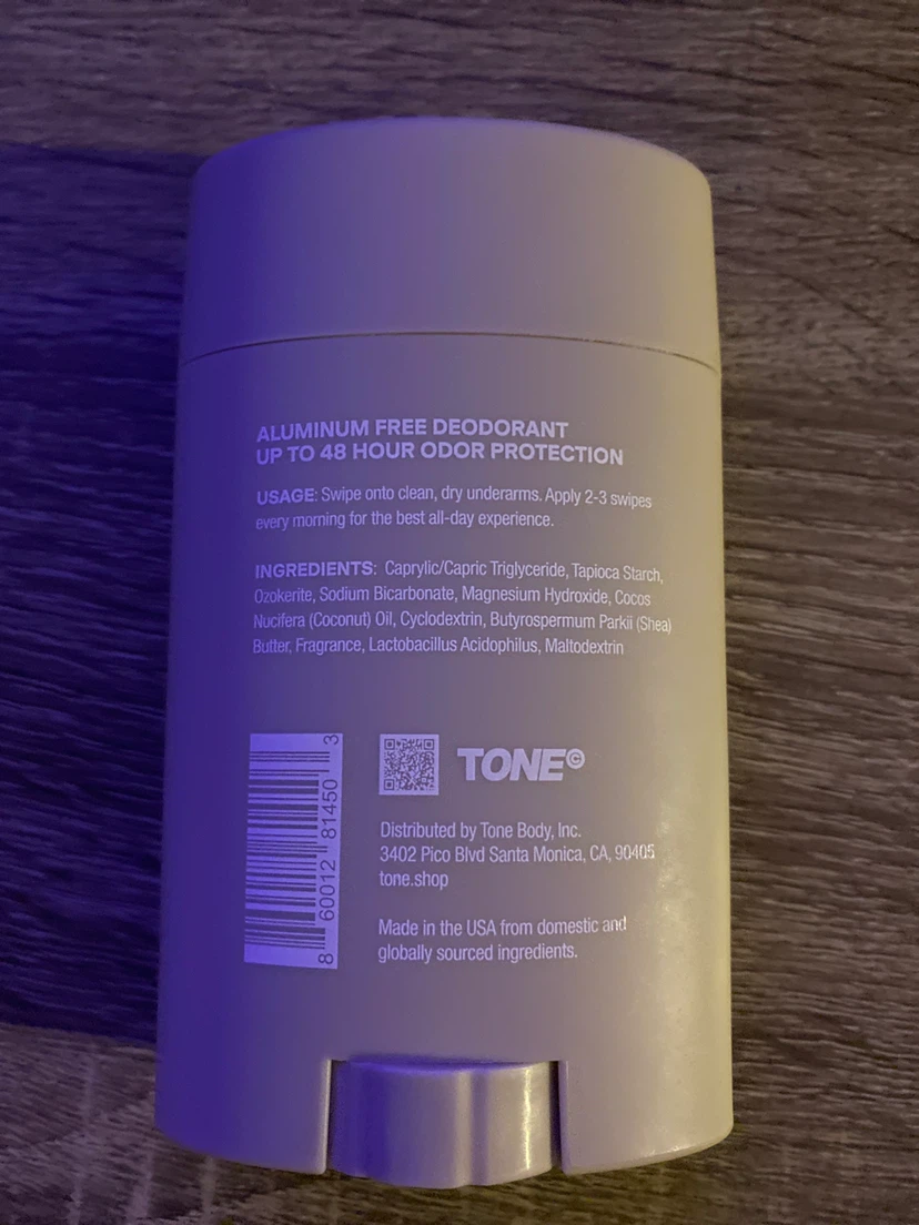 Tone Coco Vanilla Aluminum Free Deodorant - photo 2