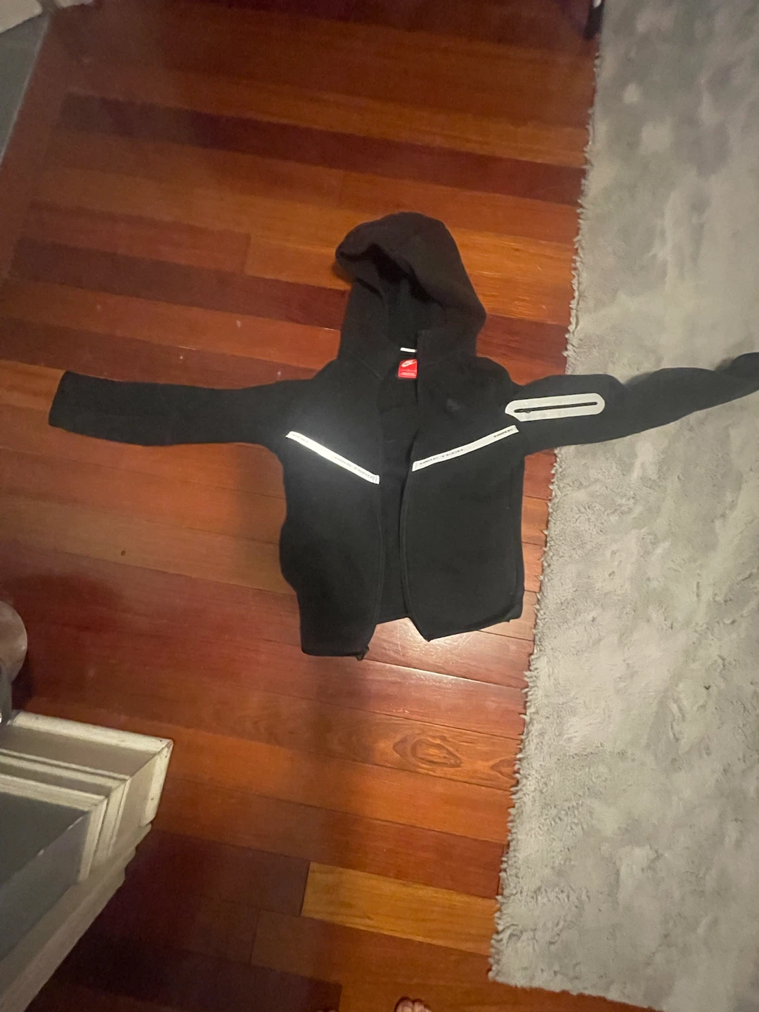 Nike Tech Fleece Full-Zip Hoodie - Black