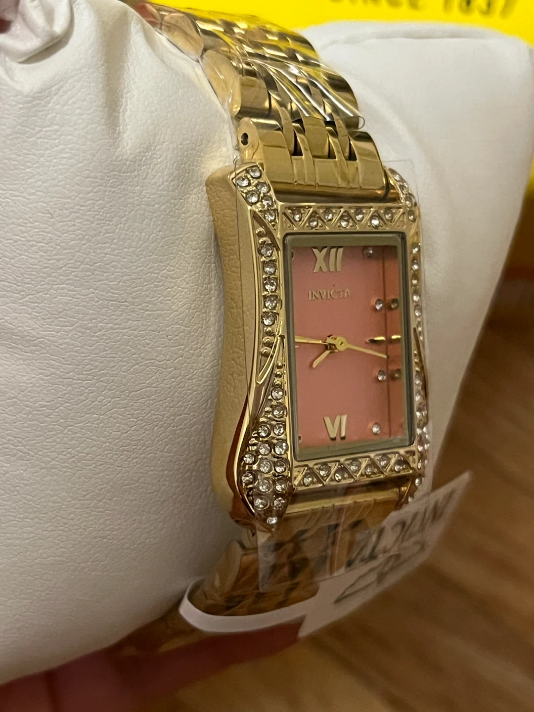 Invicta Wildflower 69281 Gold Pink Crystal 26mm Watch NWT - photo 5