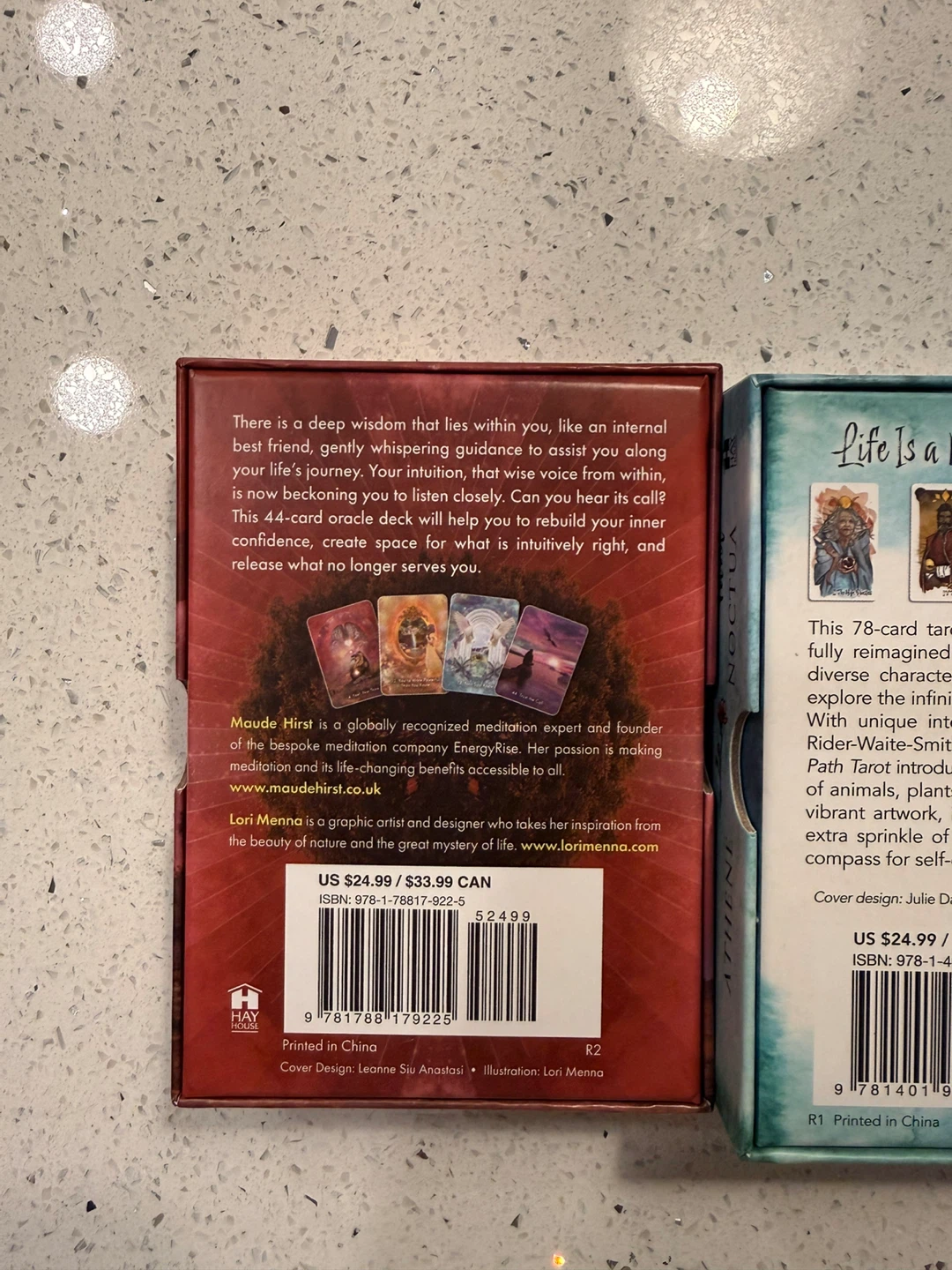 Intuitive Whispers Oracle & Unfolding Path Tarot Decks - photo 3