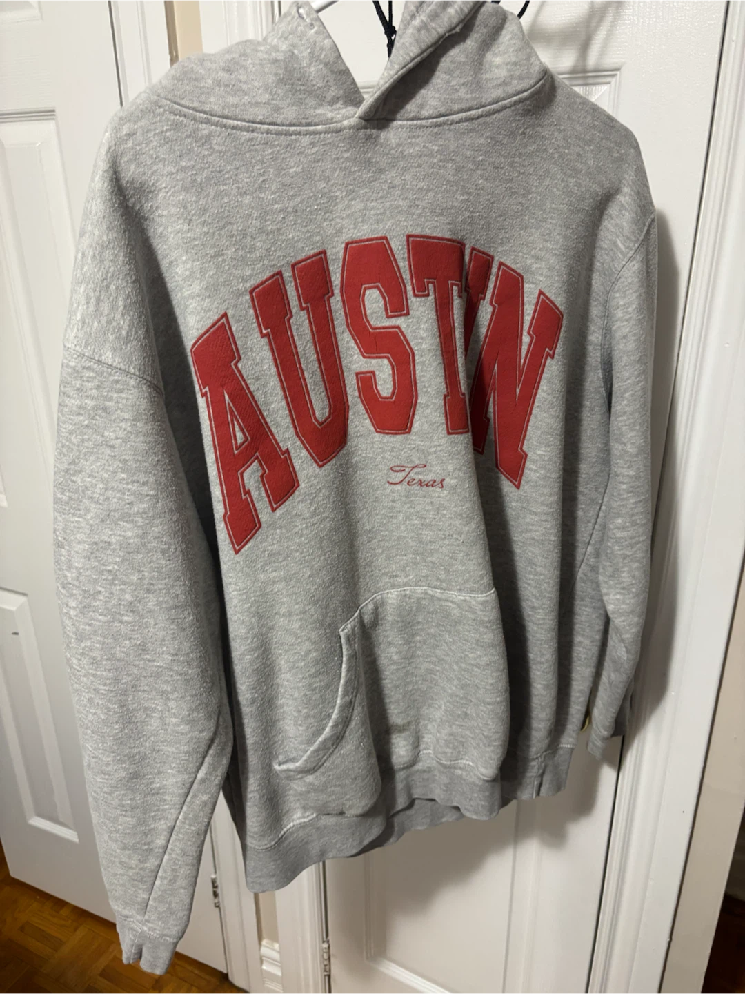 Grey Austin Texas Hoodie