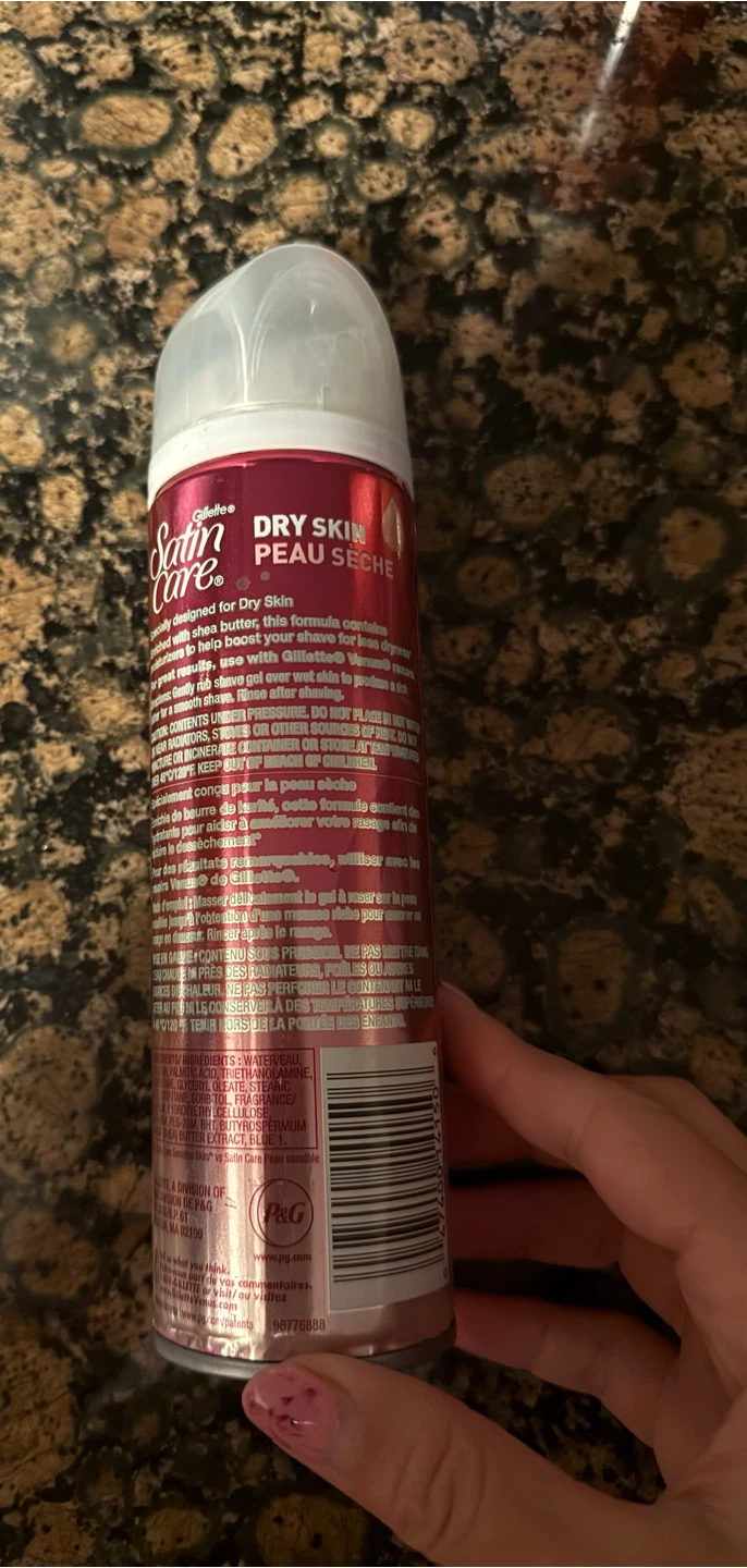 Gillette Satin Care Dry Skin Shave Gel - photo 2