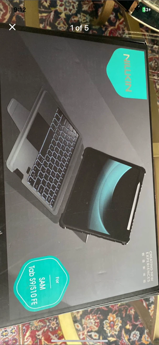 Nillkin Keyboard Case for Samsung Tab S9/S10 FE