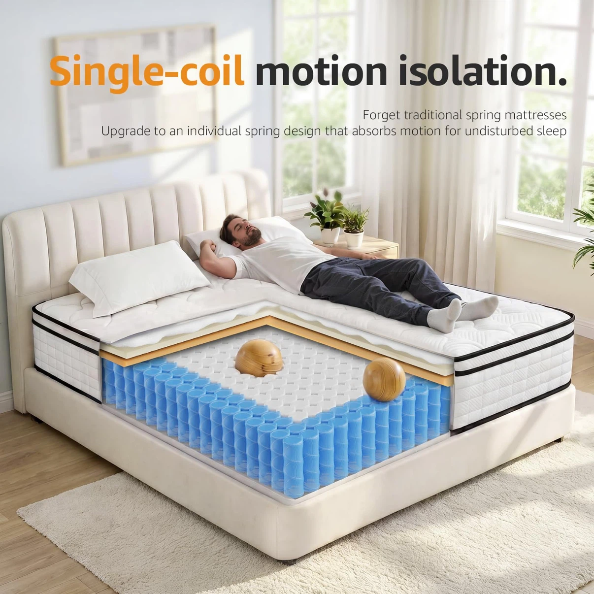 King 14 Inch Hybrid Mattress - photo 4