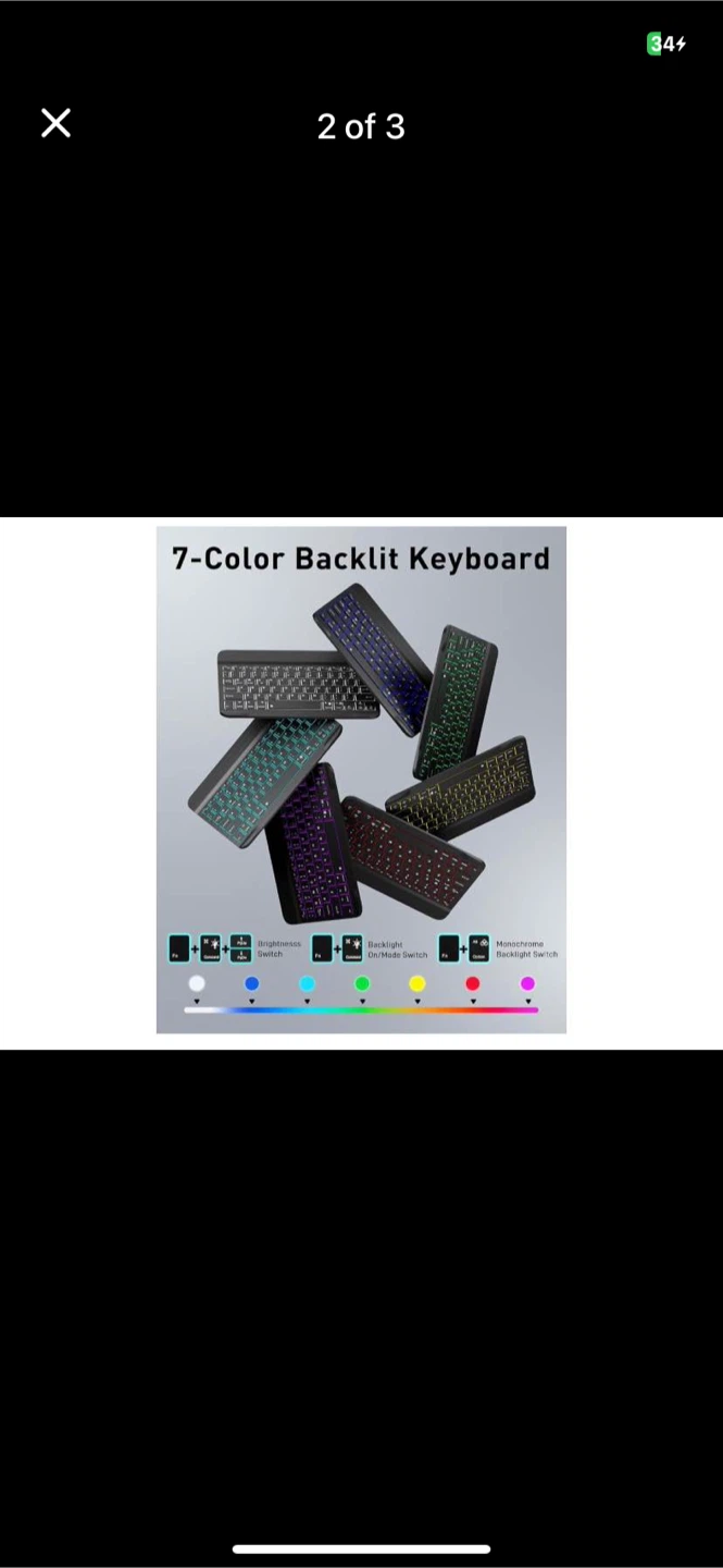Tunkarmor Wireless Keyboard and Mouse Case for Tablet - photo 2
