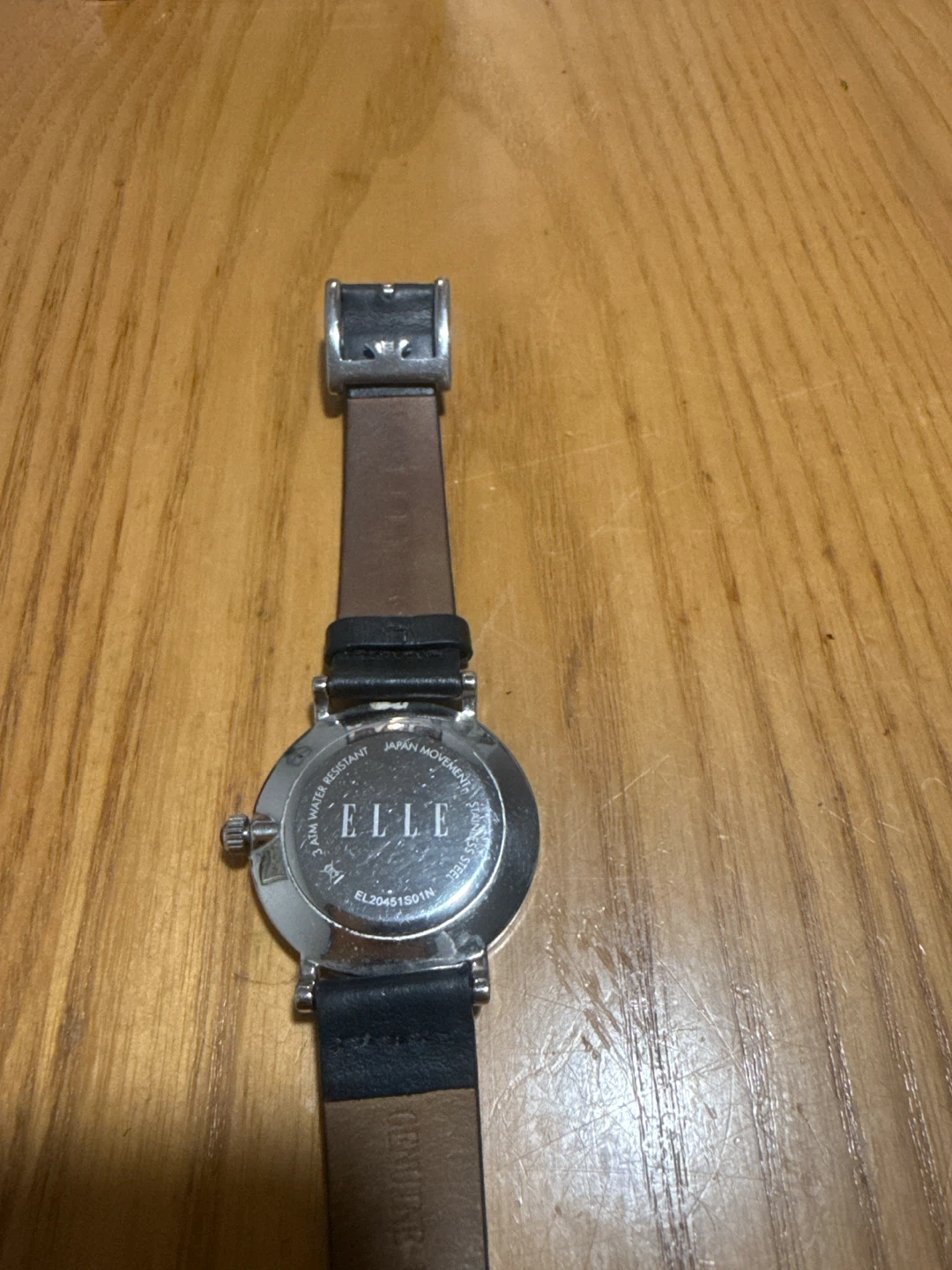 ELLE Women's Watch with Black Leather Strap - photo 3