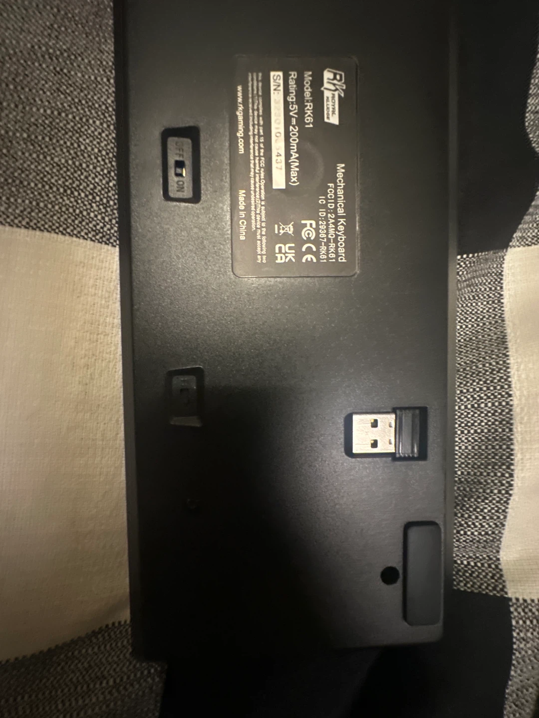 Royal Kludge RK61 Mechanical Keyboard - photo 3