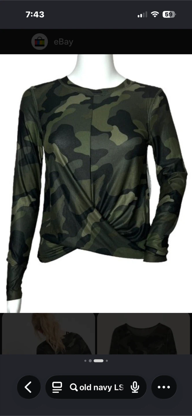 Old Navy Active Camo Long Sleeve Top - photo 3