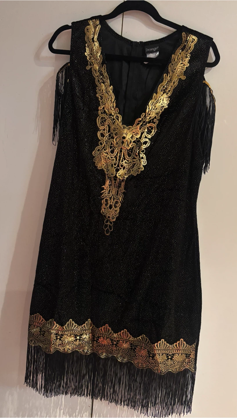 Dreamgirl Swanky Flapper Costume, Size 2X - photo 4